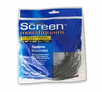 SPLINE PVC BLACK .16-IN X 25-FT