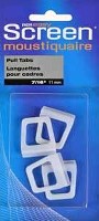 WINDOW SCREEN PULL TAB WHITE 7/16IN