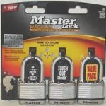 MAGNUM PADLOCK LAMINATED 2IN 3 PK