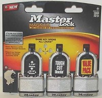 MAGNUM PADLOCK LAMINATED 2IN 3 PK