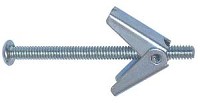 SPRING TOGGLE BOLT 3/16 X 3IN 4 PK
