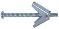 SPRING TOGGLE BOLT 3/16 X 4IN 3 PK