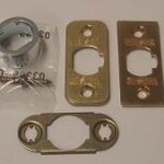 DEAD LATCH SERVICE KIT POLISH BRASS