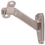 HANDRAIL BRACKET HEAVY DTY STN NCKL