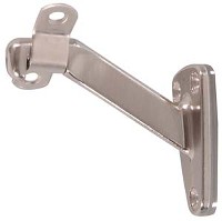 HANDRAIL BRACKET HEAVY DTY STN NCKL