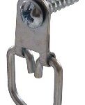 D-RING HANGER LARGE ZINC 4 PACK