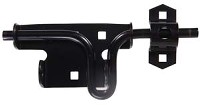DOOR /GATE LATCH SLIDE ACTION BLACK