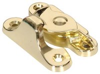 SASH LOCK CRESCENT BRASS