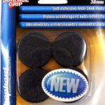 Vinyl Pad Non-Skid Black 1.5In 8 PK — Case of 6