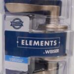 BELMONT LEVER PRIVACY SATIN NICKEL
