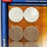 Velcro Felt Pad Beige 1.5-In 8 Pack — Case of 6