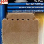 FELT PAD STRIP BEIGE 1/2 X 2 5/8-IN