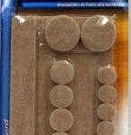 FELT PAD ASSORTED BEIGE 27 PIECE