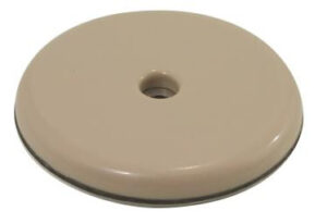 SCREW ON GLIDE TAUPE 1-IN