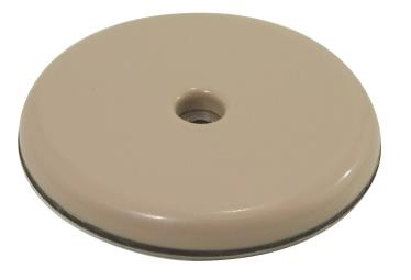 SCREW ON GLIDE TAUPE 1-IN