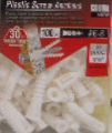 PLASTIC ANCHOR #6-8 X 1-IN 100 PK