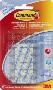 ADHESIVE DECORATING CLIP 20 PACK