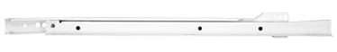 EURO DRAWER SLIDE WHITE 16-IN