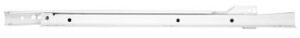 EURO DRAWER SLIDE WHITE 18-IN