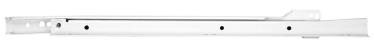 EURO DRAWER SLIDE WHITE 22-IN