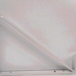 SHELF AND ROD BRACKET WHITE