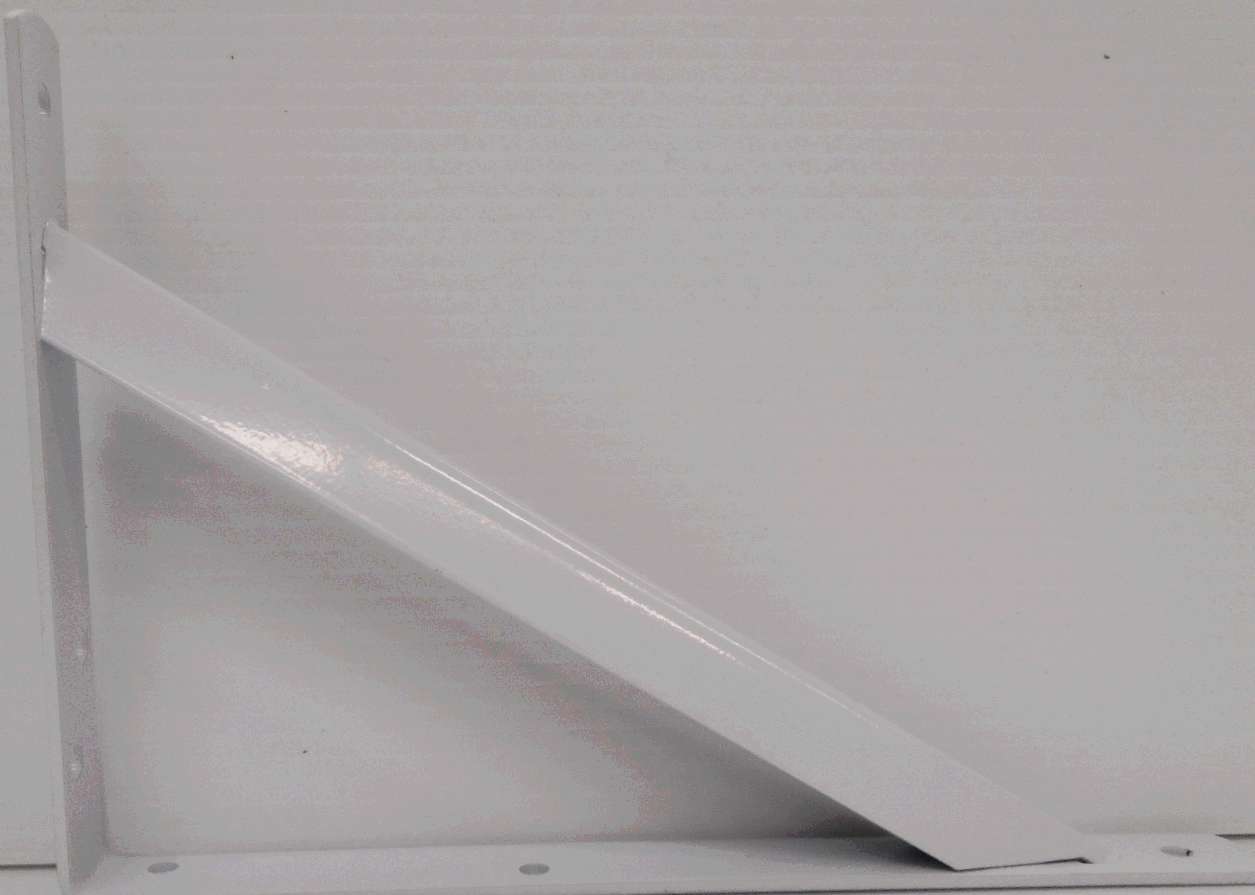 SHELF BRACKET WHITE 11 1/4-IN