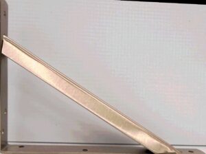 SHELF BRACKET NICKEL 11 1/4-IN