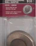 DOOR STOP WALL BUMPER SATIN CHROME