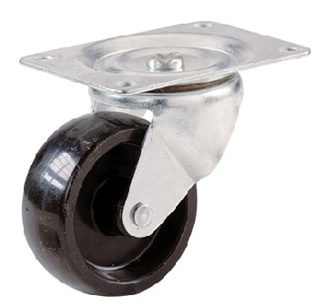 SWIVEL CASTER POLY WHEEL 2 X 2.5-IN