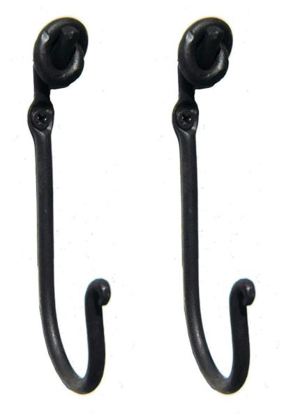 SINGLE HOOK BLACK 5-IN 2 PACK