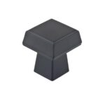 CABINET KNOB MATTE BLACK 30-MM