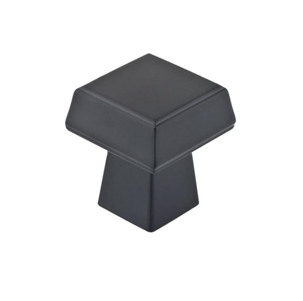 CABINET KNOB MATTE BLACK 30-MM