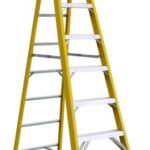 FIBERGLASS STEP LADDER GRADE 1A 8FT