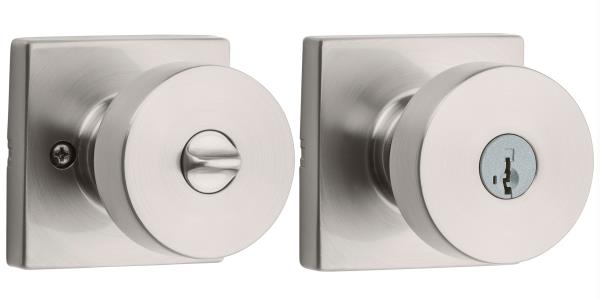 CAMBIE KNOB KEYED SATIN NICKEL