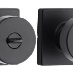 CAMBIE KNOB PRIVACY MATTE BLACK