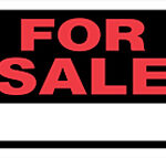 FOR SALE SIGN 8 X 12-IN