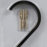 ZINC HOUSE NUMBER 2 BLACK 5-IN