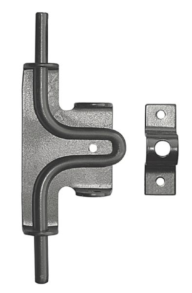 SLIDE BOLT LATCH BLACK