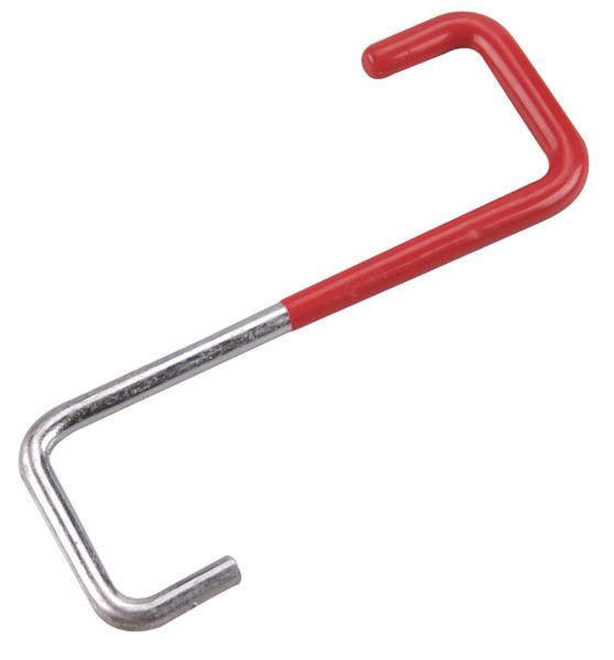 RAFTER HOOK VINYL COATED 1/4 X 6-IN