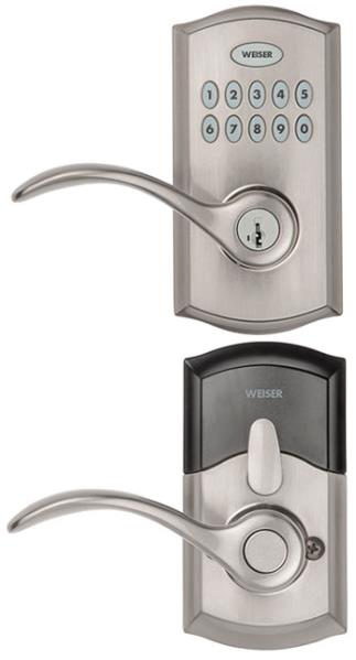 SMARTCODE COMMERCIAL LEVER NICKEL