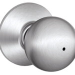 ORBIT PRIVACY KNOB SATIN CHROME