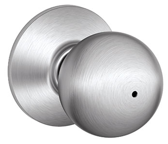 ORBIT PRIVACY KNOB SATIN CHROME