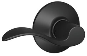 ACCENT PASSAGE LEVER MATTE BLACK