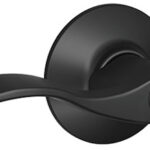 ACCENT KEYED LEVER MATTE BLACK
