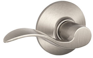 ACCENT PASSAGE LEVER SATIN NICKEL