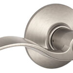 ACCENT PRIVACY LEVER SATIN NICKEL