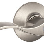 ACCENT KEYED LEVER SATIN NICKEL