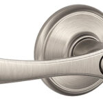 AVILA PRIVACY LEVER SATIN NICKEL