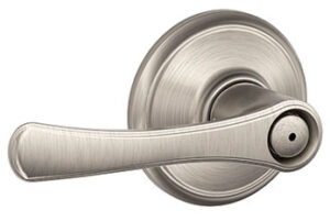 AVILA PRIVACY LEVER SATIN NICKEL