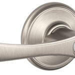AVILA KEYED LEVER SATIN NICKEL
